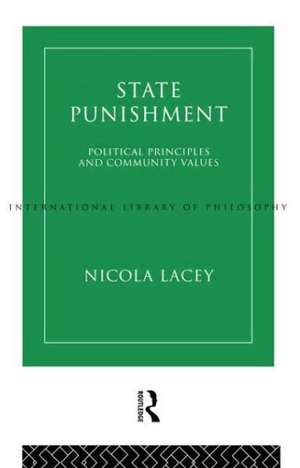 State Punishment de Nicola Lacey