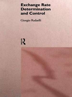 Exchange Rate Determination and Control de Giorgio Radaelli