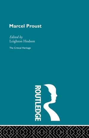 Marcel Proust de Leighton Hodson