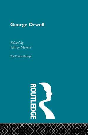 George Orwell de Jeffrey Meyers