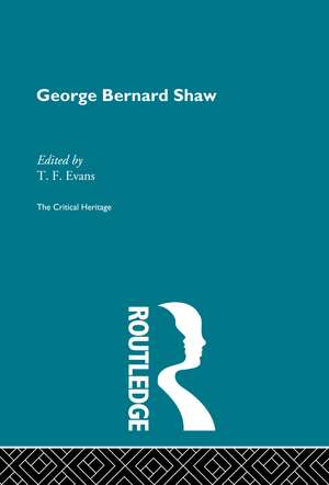 George Bernard Shaw de T. F. Evans