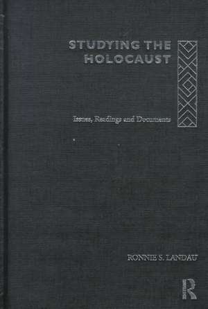 Studying the Holocaust de Ronnie Landau