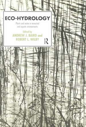 Eco-Hydrology de Andrew J. Baird