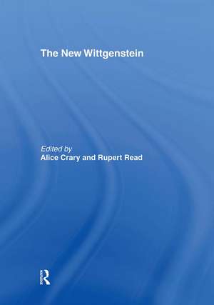 The New Wittgenstein de Alice Crary