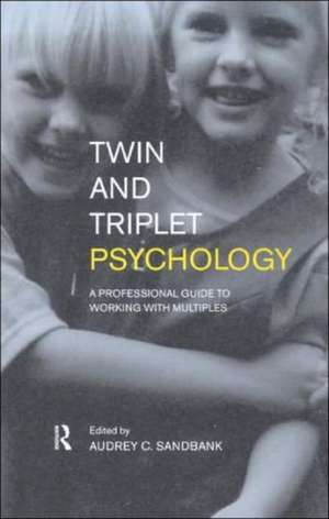 Twin and Triplet Psychology: A Professional Guide to Working with Multiples de Audrey Sandbank