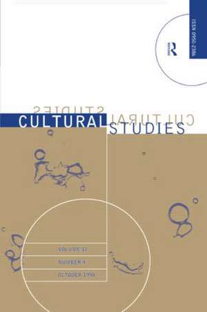 Cultural Studies - Vol. 12.4: The Institutionalization of Cultural Studies de Ted Striphas