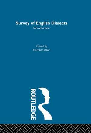 Survey Eng Dialects-Introdctn de Michael V. Barry