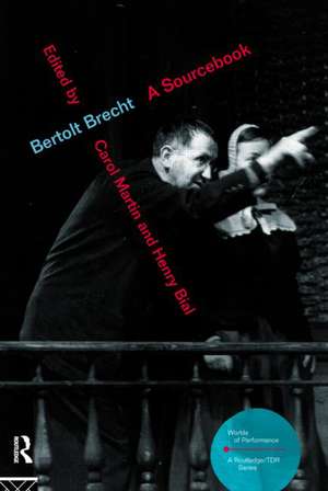 Brecht Sourcebook de Henry Bial