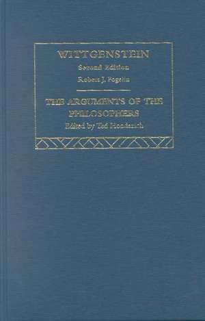 Wittgenstein-Arg Philosophers de Robert Fogelin