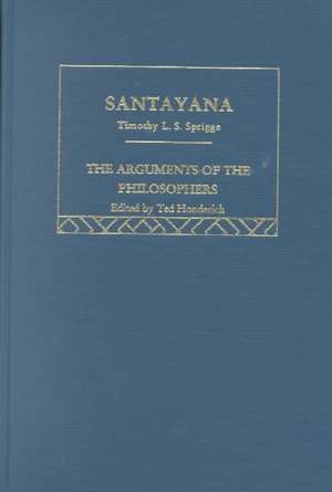 Santayana-Arg Philosophers de Timothy L. S. Sprigge