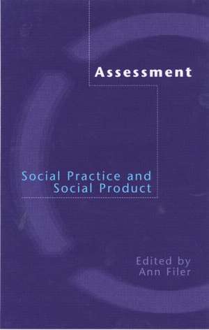 Assessment: Social Practice and Social Product de Ann Filer