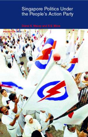 Singapore Politics Under the People's Action Party de Diane K. Mauzy