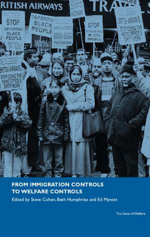 From Immigration Controls to Welfare Controls de Steve Cohen