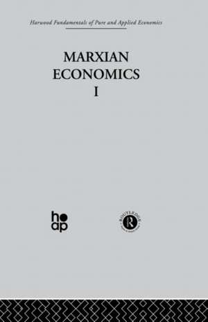 U: Marxian Economics I de Duncan K. Foley