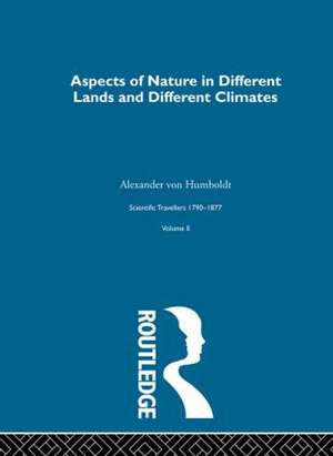 Aspect Nature:Sci Tra 1790-187 de Alexander von Humboldt