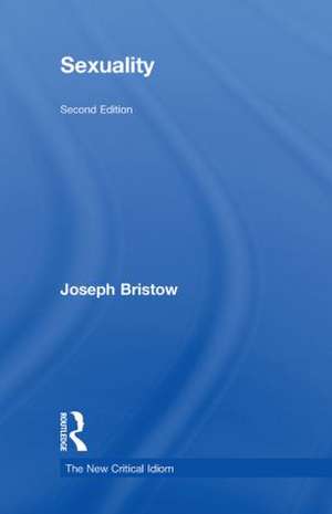 Sexuality de Joseph Bristow