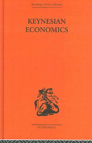 Keynesian Economics de Alan Coddington