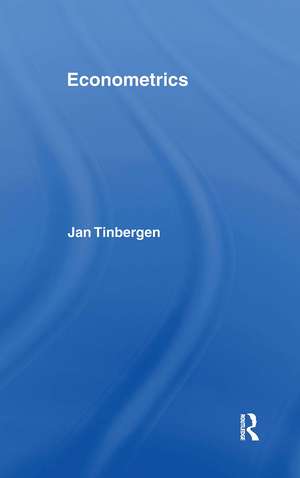Econometrics de Jan Tinbergen