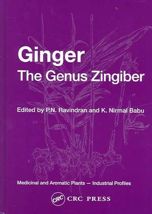 Ginger: The Genus Zingiber de P. N. Ravindran