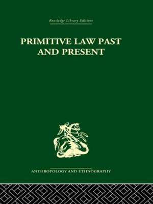 Primitive Law, Past and Present de A.S. Diamond