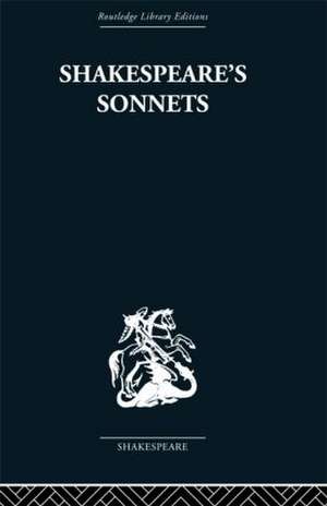 Shakespeare's Sonnets de Kenneth Muir