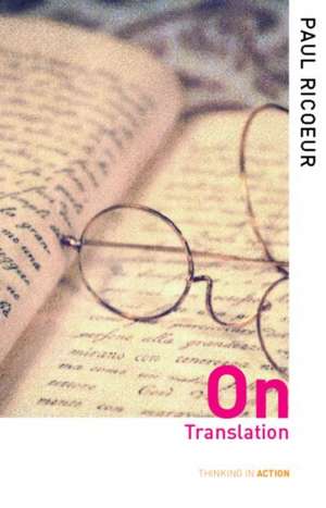 On Translation de Paul Ricoeur