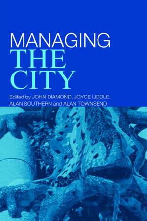 Managing the City de John Diamond