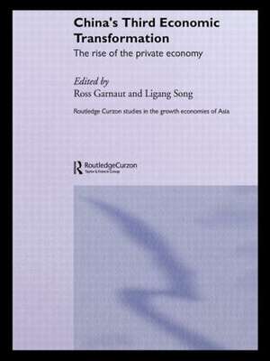 China's Third Economic Transformation: The Rise of the Private Economy de Ross Garnaut