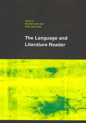 The Language and Literature Reader de Ronald Carter