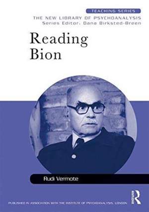 Reading Bion de Rudi Vermote