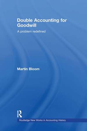 Double Accounting for Goodwill: A Problem Redefined de Martin Bloom