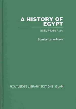 A History of Egypt: In the Middle Ages de Stanley Lane-Poole