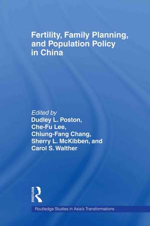 Fertility, Family Planning and Population Policy in China de Chiung-Fang Chang