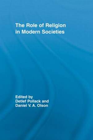 The Role of Religion in Modern Societies de Detlef Pollack