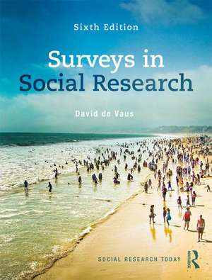 Surveys In Social Research de David De Vaus