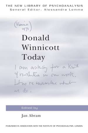 Donald Winnicott Today de Jan Abram