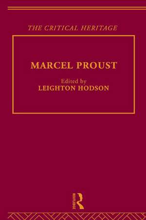 Marcel Proust de Leighton Hodson