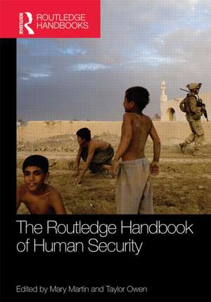 Routledge Handbook of Human Security de Mary Martin