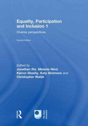 Equality, Participation and Inclusion 1: Diverse Perspectives de Jon Rix