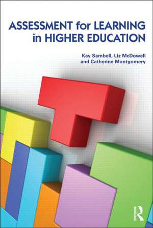 Assessment for Learning in Higher Education de Kay Sambell