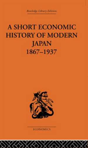 Short Economic History of Modern Japan de G. C. Allen