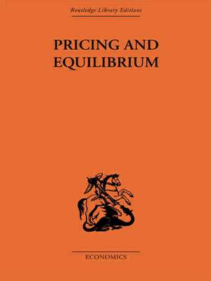 Pricing and Equilibrium de Erich Schneider