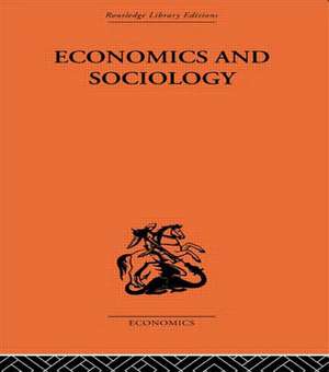 Economics and Sociology de Adolf Löwe