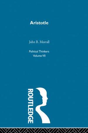 Aristotle de John B. Morrall