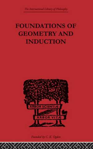 Foundations of Geometry and Induction de Jean Nicod