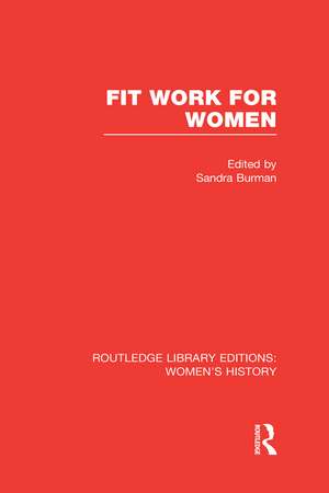 Fit Work for Women de Sandra Burman