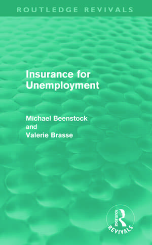 Insurance for Unemployment de Michael Beenstock