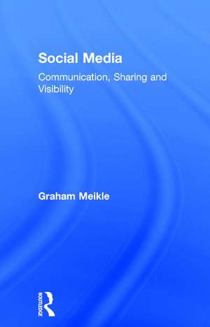 Social Media de Graham Meikle