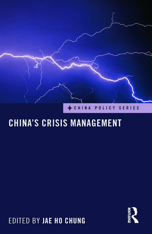 China's Crisis Management de Jae Ho Chung