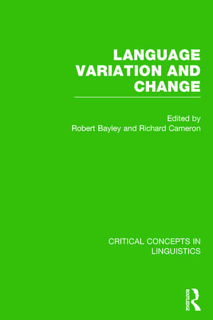 Language Variation and Change de Robert Bayley